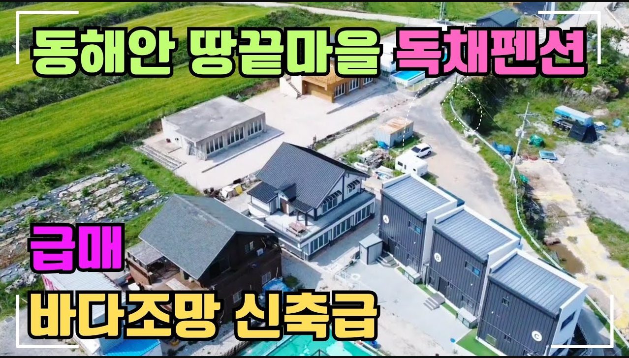 1684 [구룡포 오션뷰 펜] 아파트보다 싸다?! 올리모델링 바다뷰 충격 가격